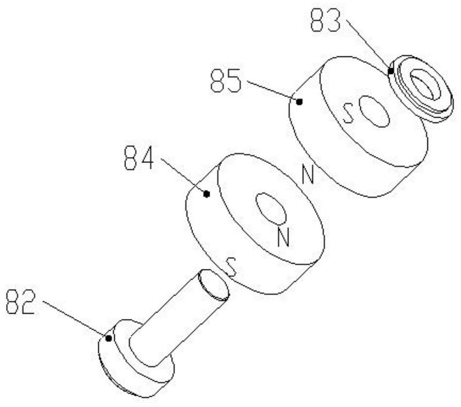 Voice coil vibration and sound player two-in-one motor with high vibration strength