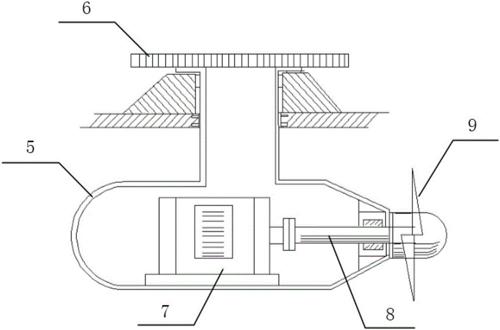 Pod propelled ship maneuvering vector control device