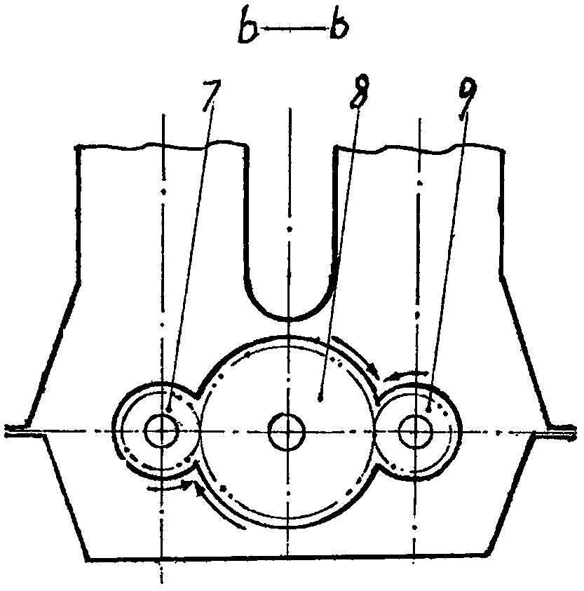 Large piston-reciprocating low-speed engine