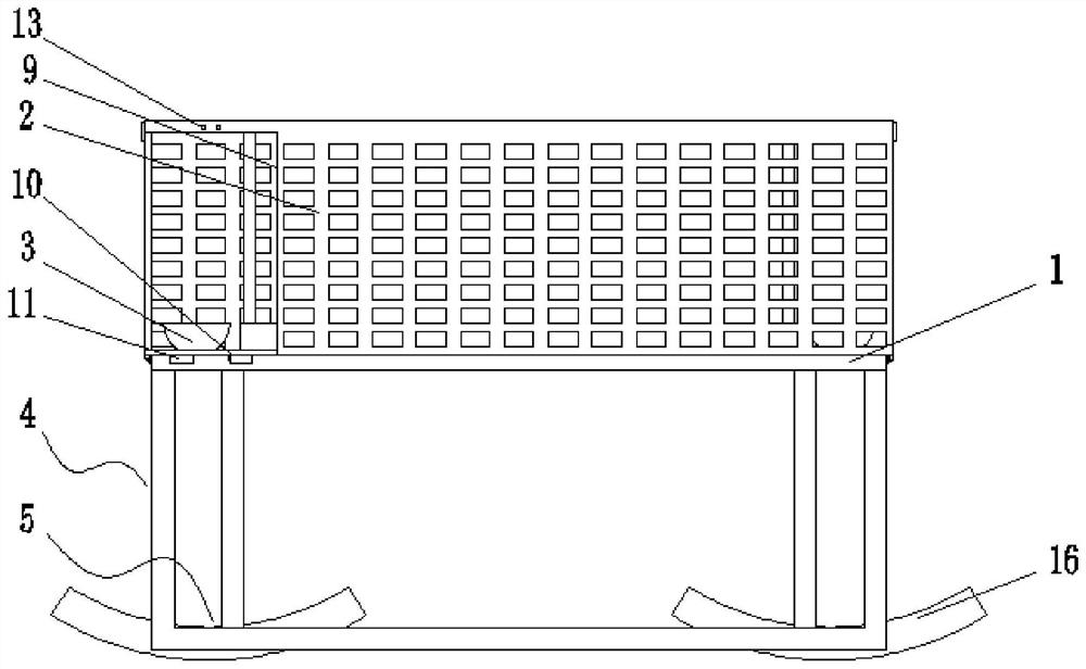 Parent shellfish breeding device for shellfish germplasm resource proliferation