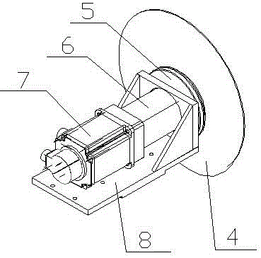 Multifunctional discharging sawing machine sawing device