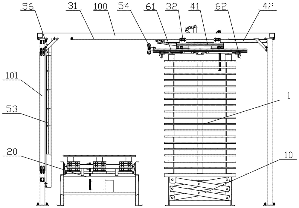 Pallet bin device