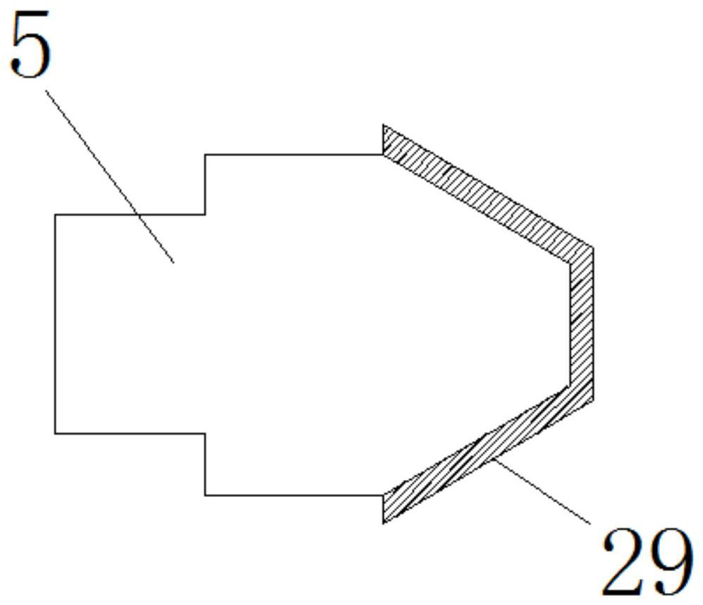 A circular steel pipe grinding device for construction industry