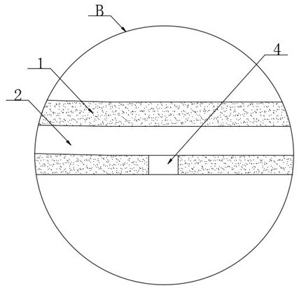 Shield of automobile front combination lamp