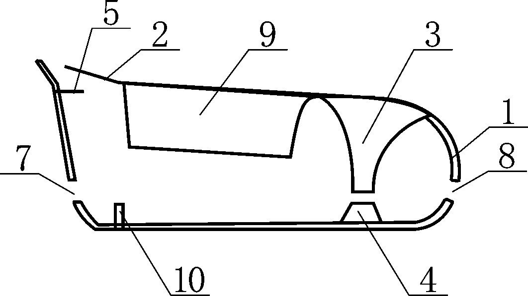 Combined pressurized liquid stop clip