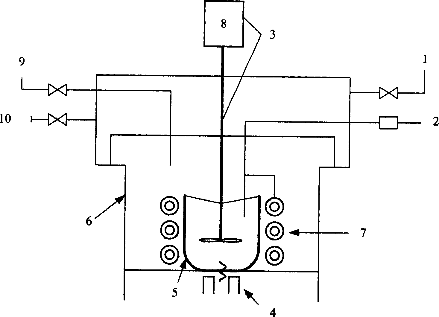 Method and apparatus for preparing composite solder for welding particle enhanced aluminium-based composite material