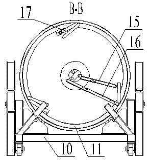 Vacuum refrigerating tumbling machine