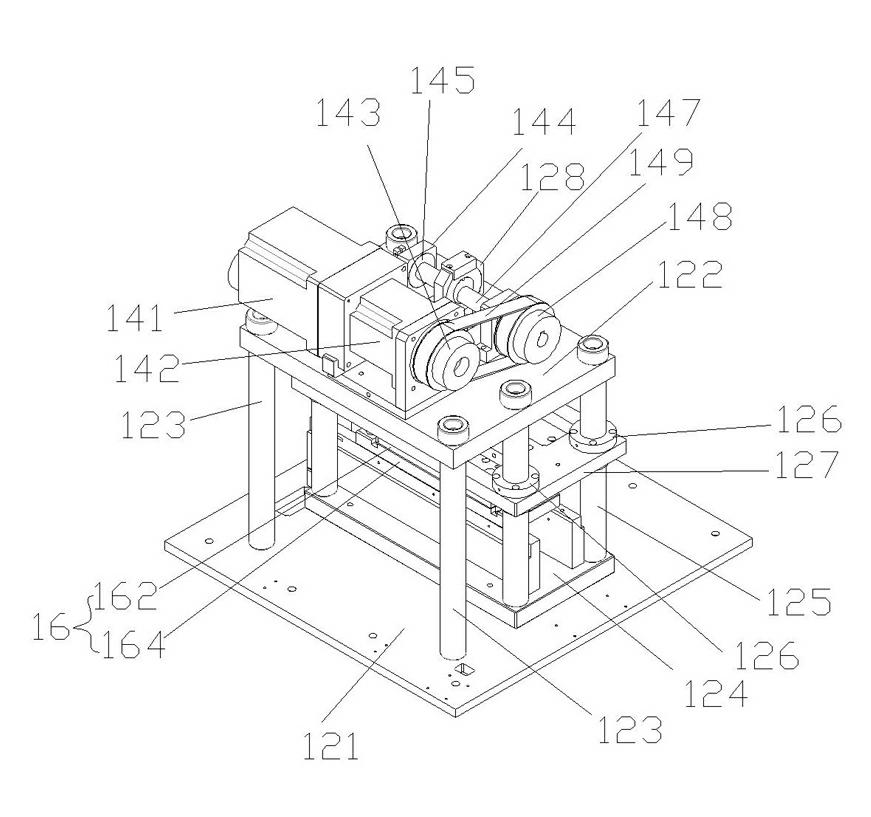 Card manufacturing machine and guide mechanism employing same