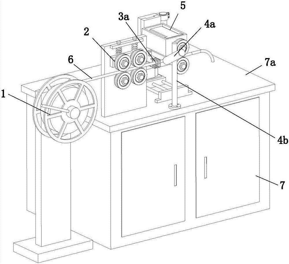 Metal wire distortion machining equipment