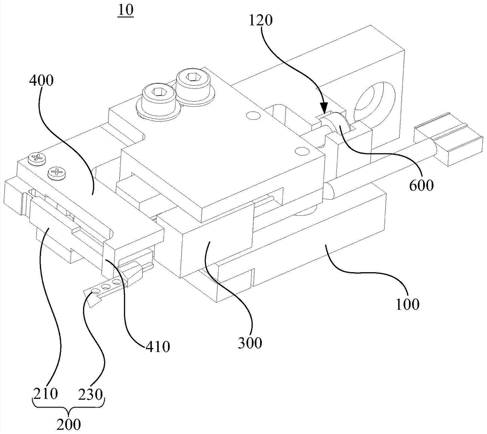 Two-wire test probe device and application method thereof