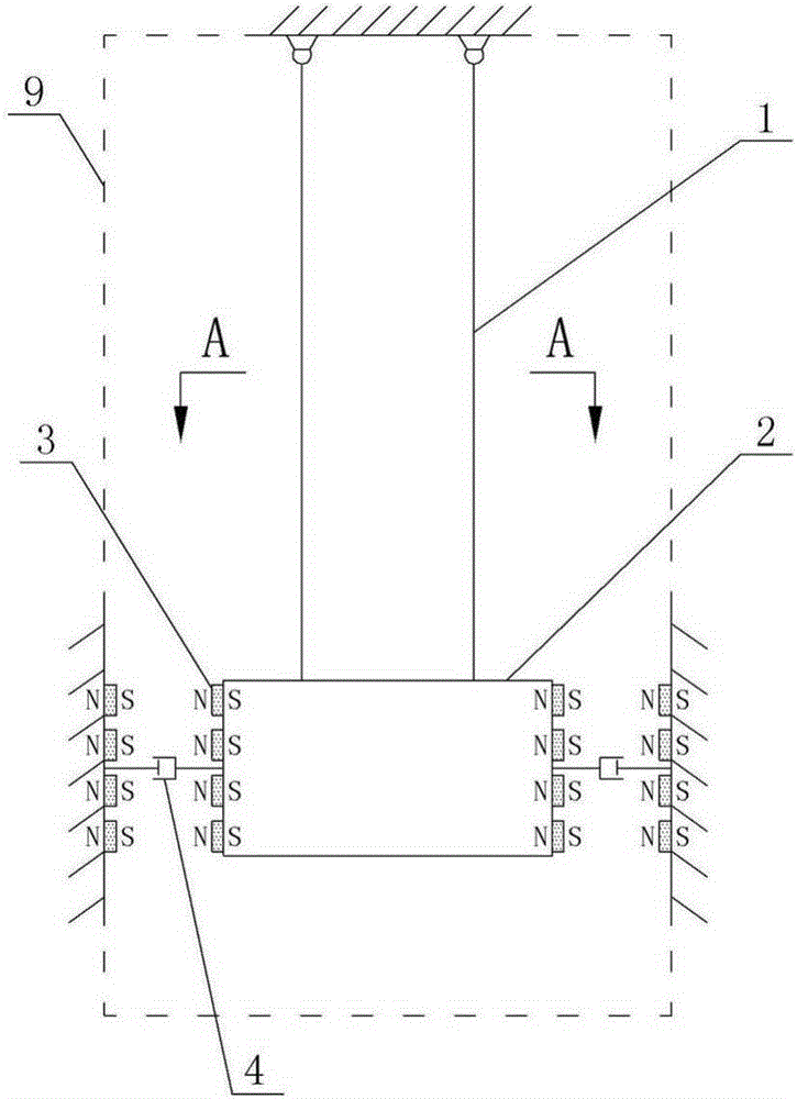 Ultra-low frequency pendulum tuned mass damper and its realization method