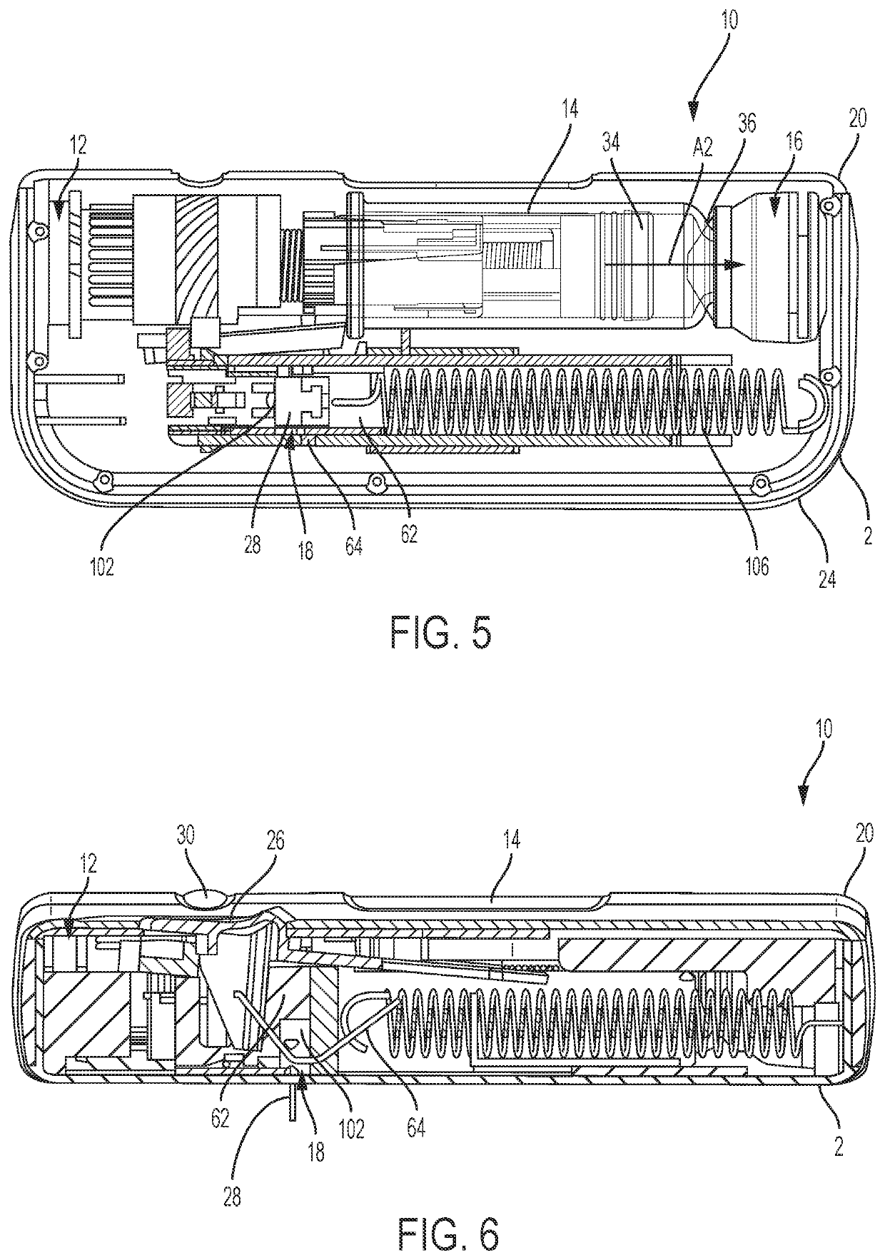 Tube crimping arrangement for drug delivery device