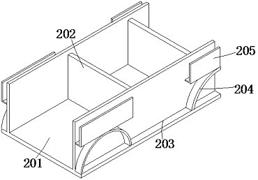 Automobile door panel electrophoresis device