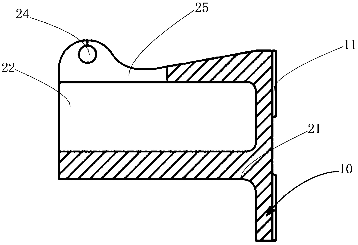 Auxiliary spring bracket