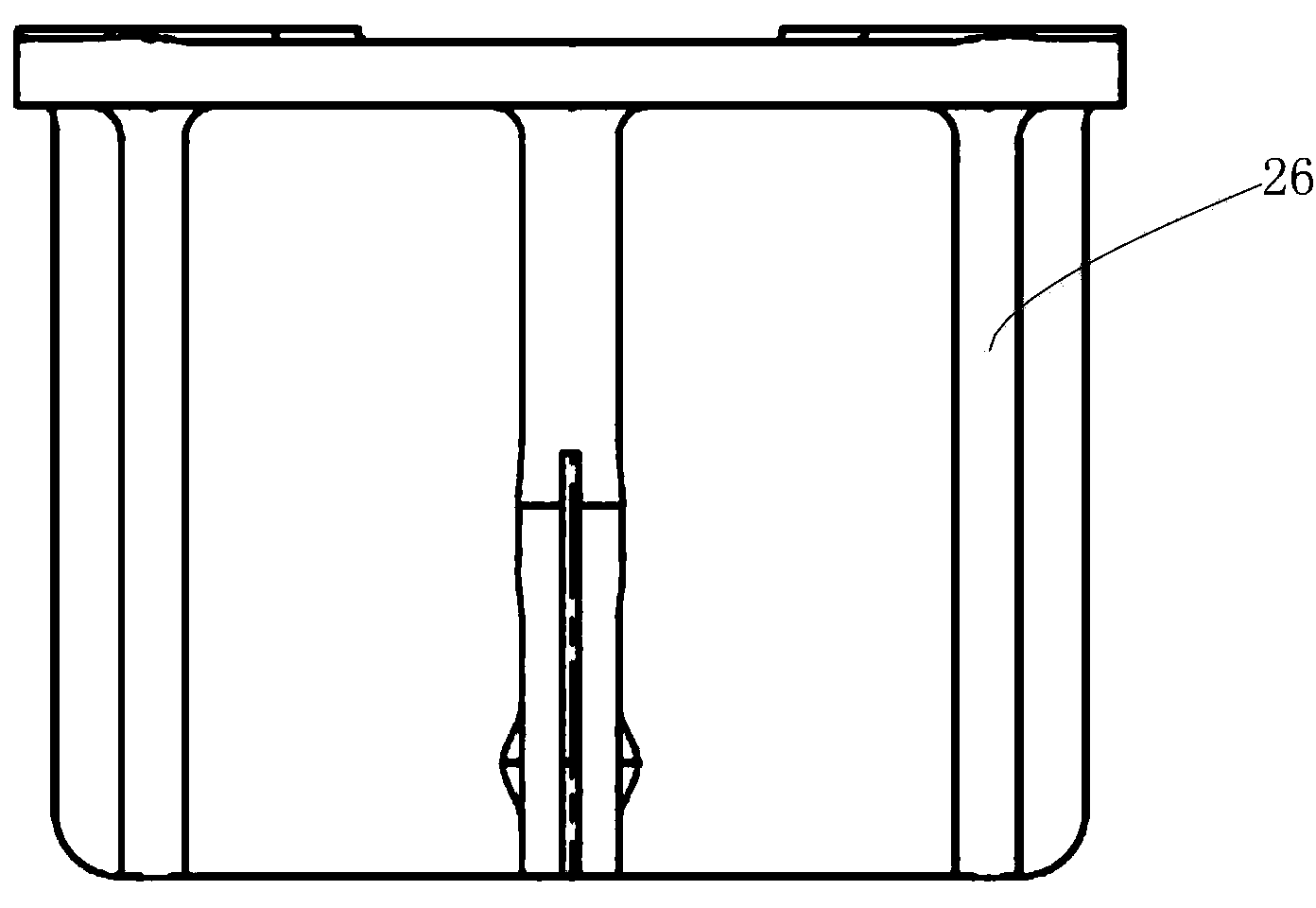 Auxiliary spring bracket