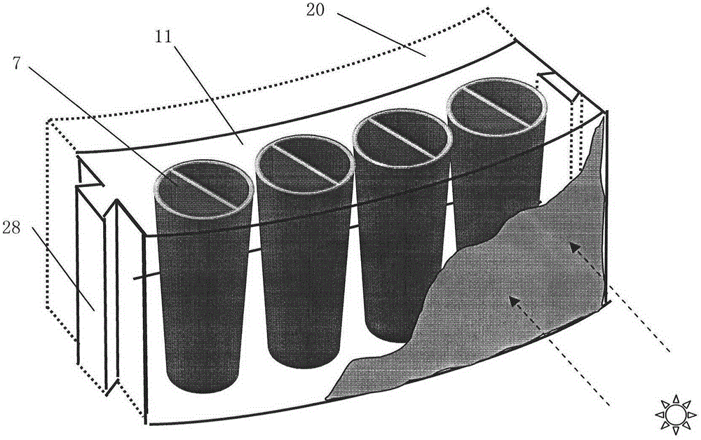 Multi-mode tower-type solar thermal power generation device