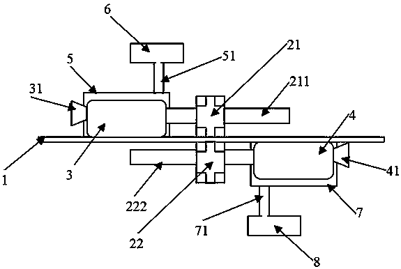 Circular hydraulic engineering device for landscape water body