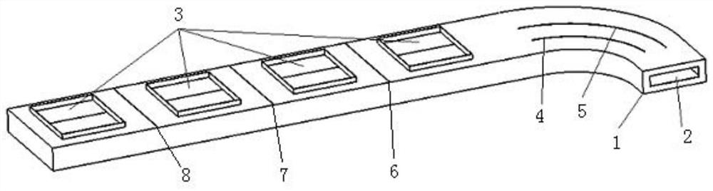 Uniform air supply channel for shelter based on adjustable deflector