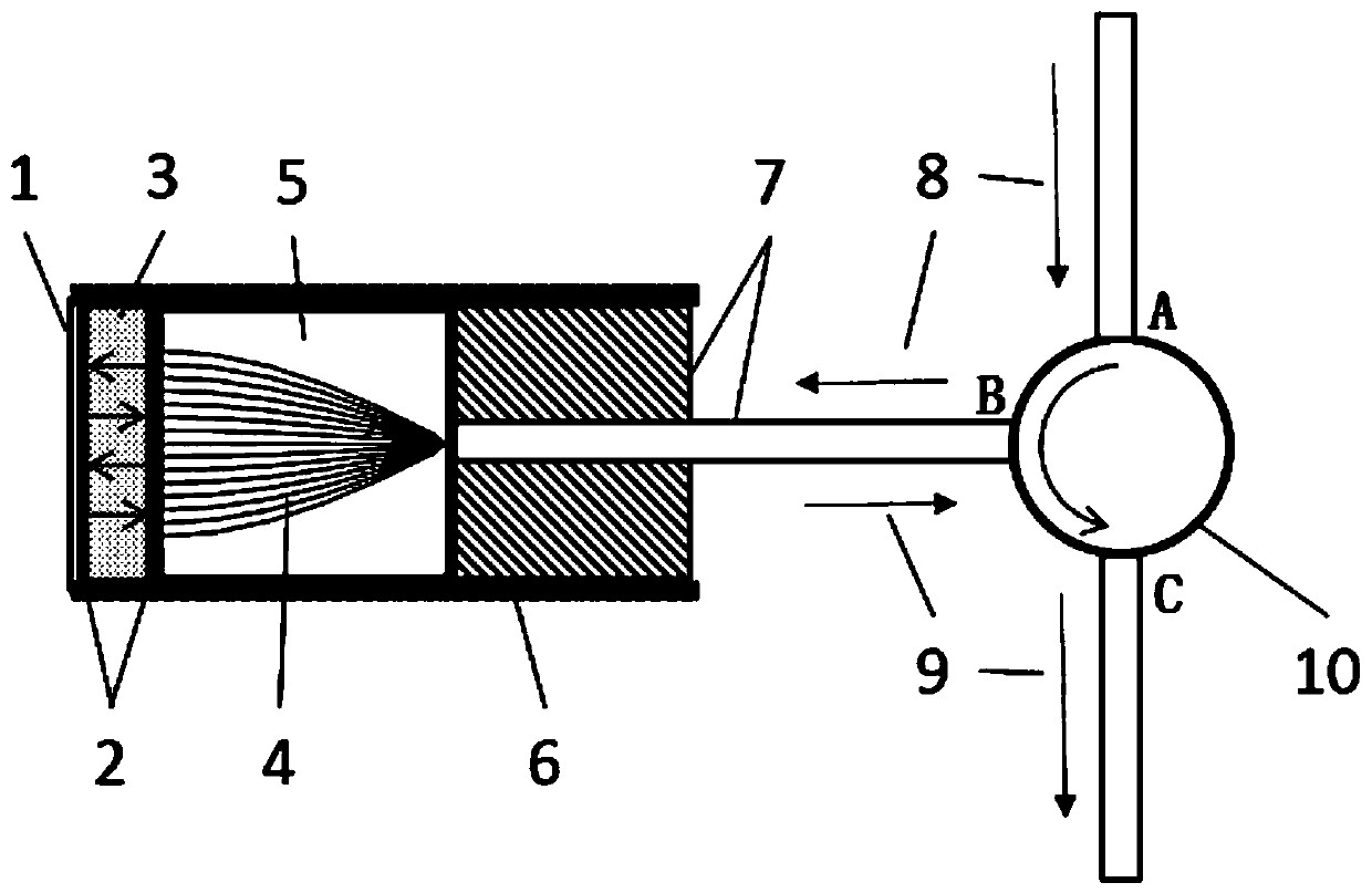 Subminiature interference type ultrafast X-ray optical fiber detector