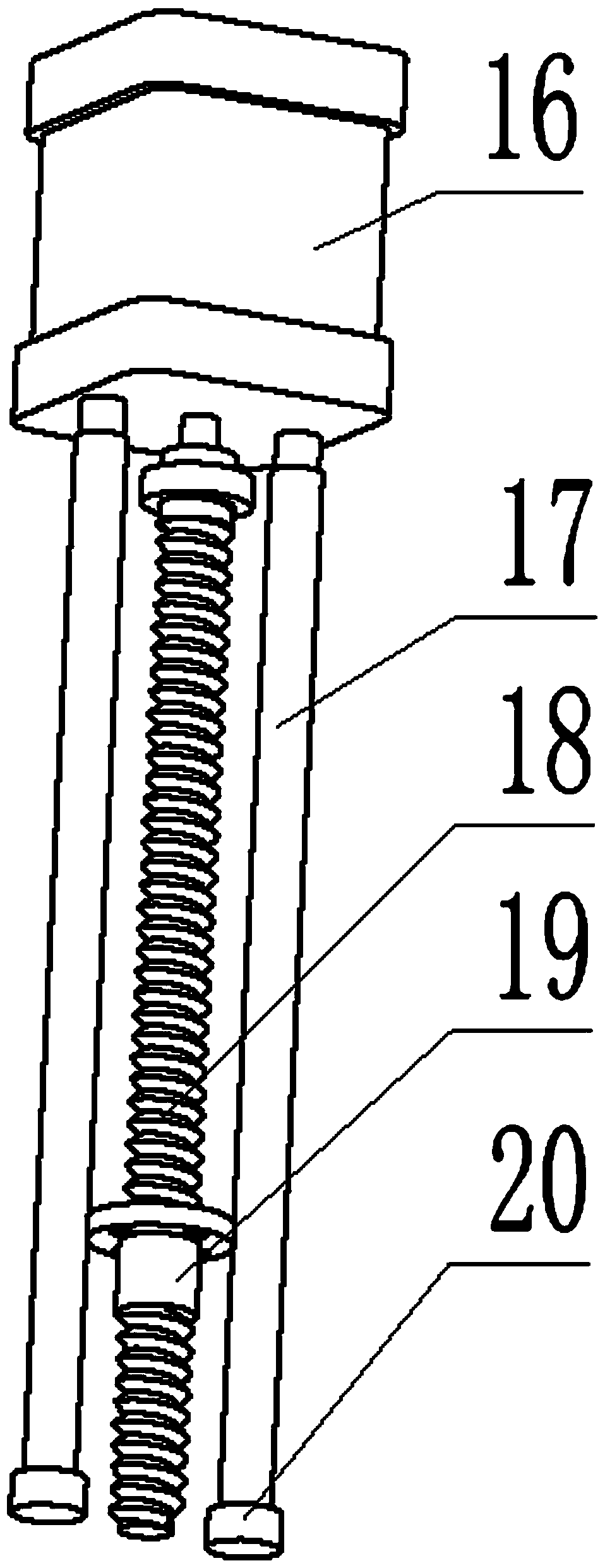 Climbing robot for nuclear power pipeline detection and maintenance and operation method