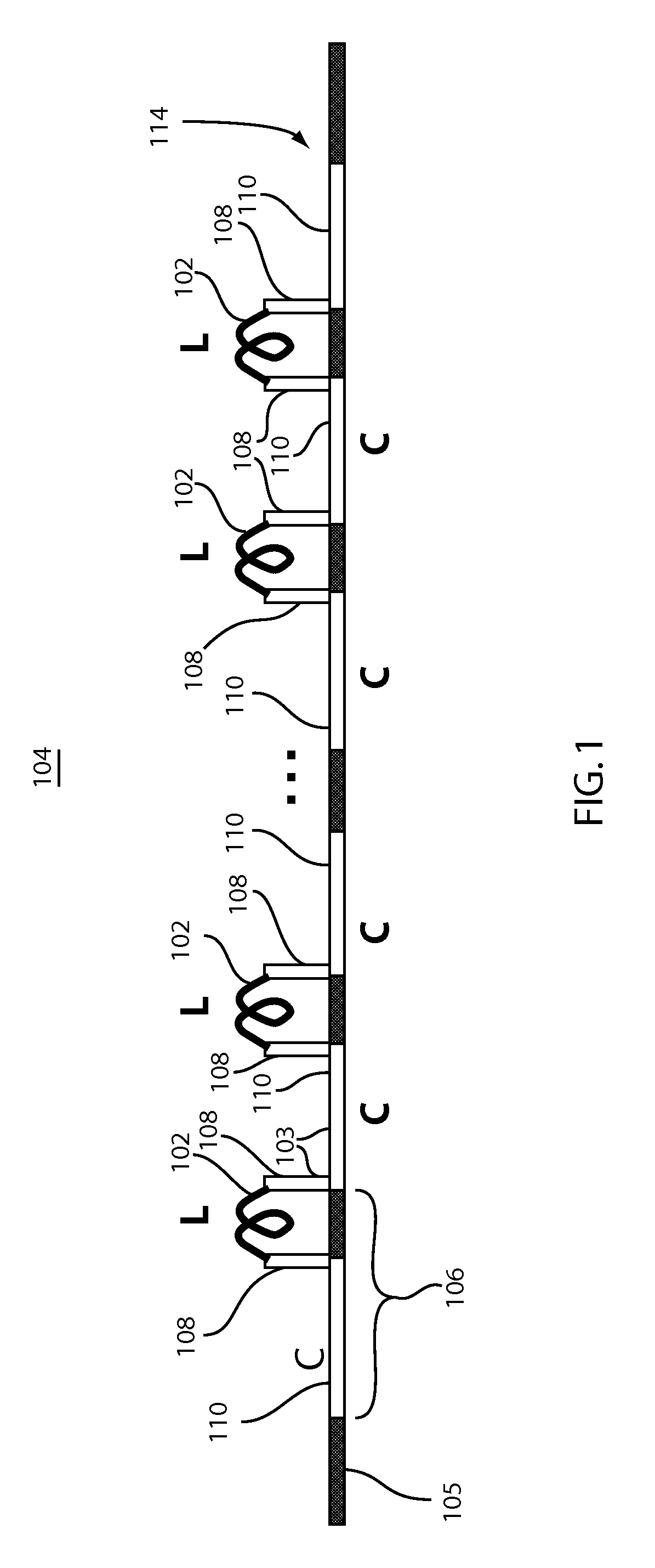 Low distortion high bandwidth adaptive transmission line for integrated photonics applications