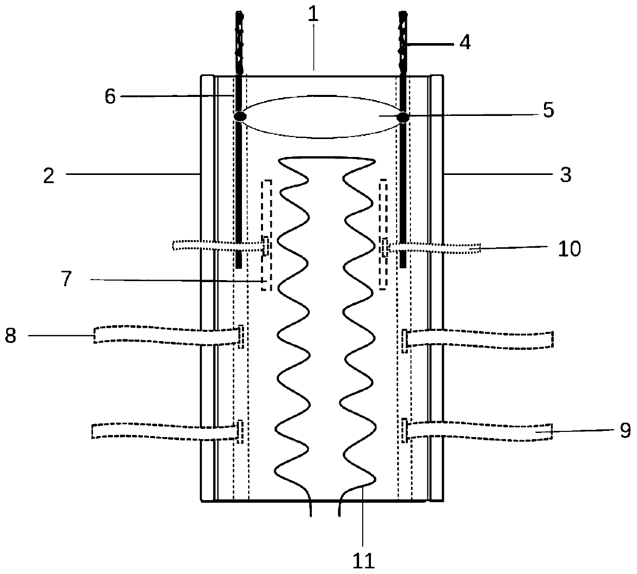 Magnetic resonance imaging scan fixation and anesthesia integrated device for small animals and application method of integrated device