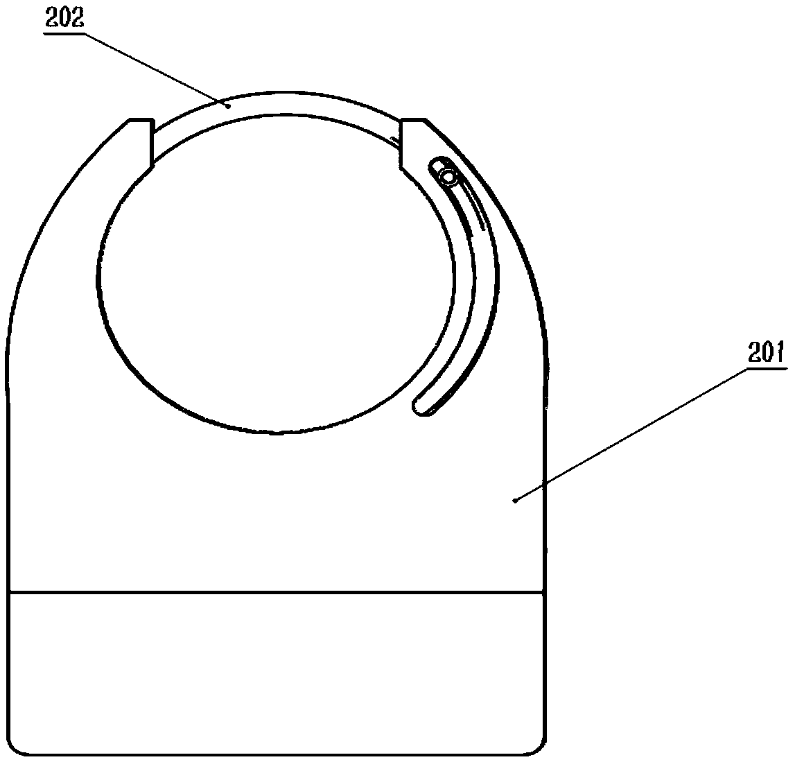 Detection and control device of shared bicycle