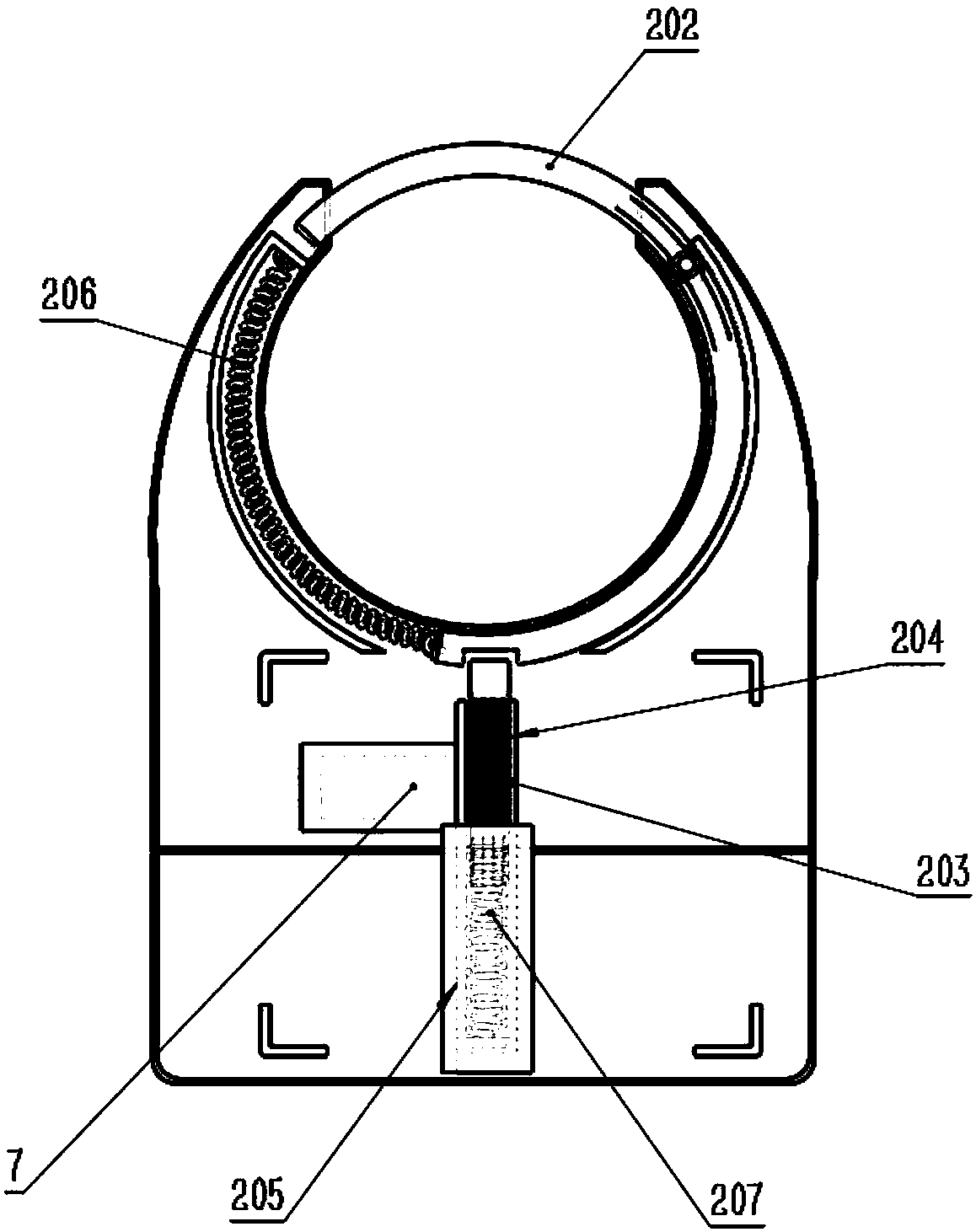 Detection and control device of shared bicycle