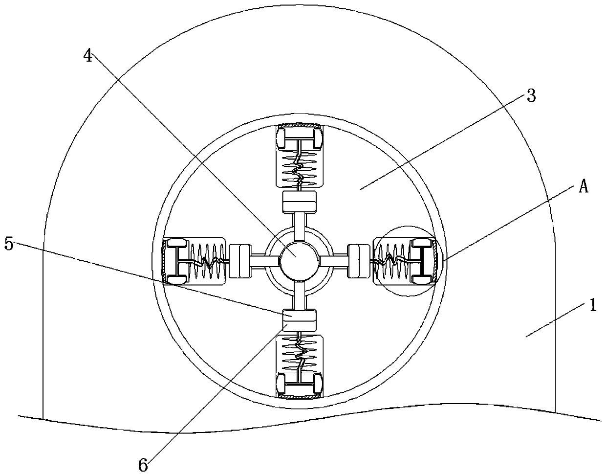 Woven fabric cleaning and drying device