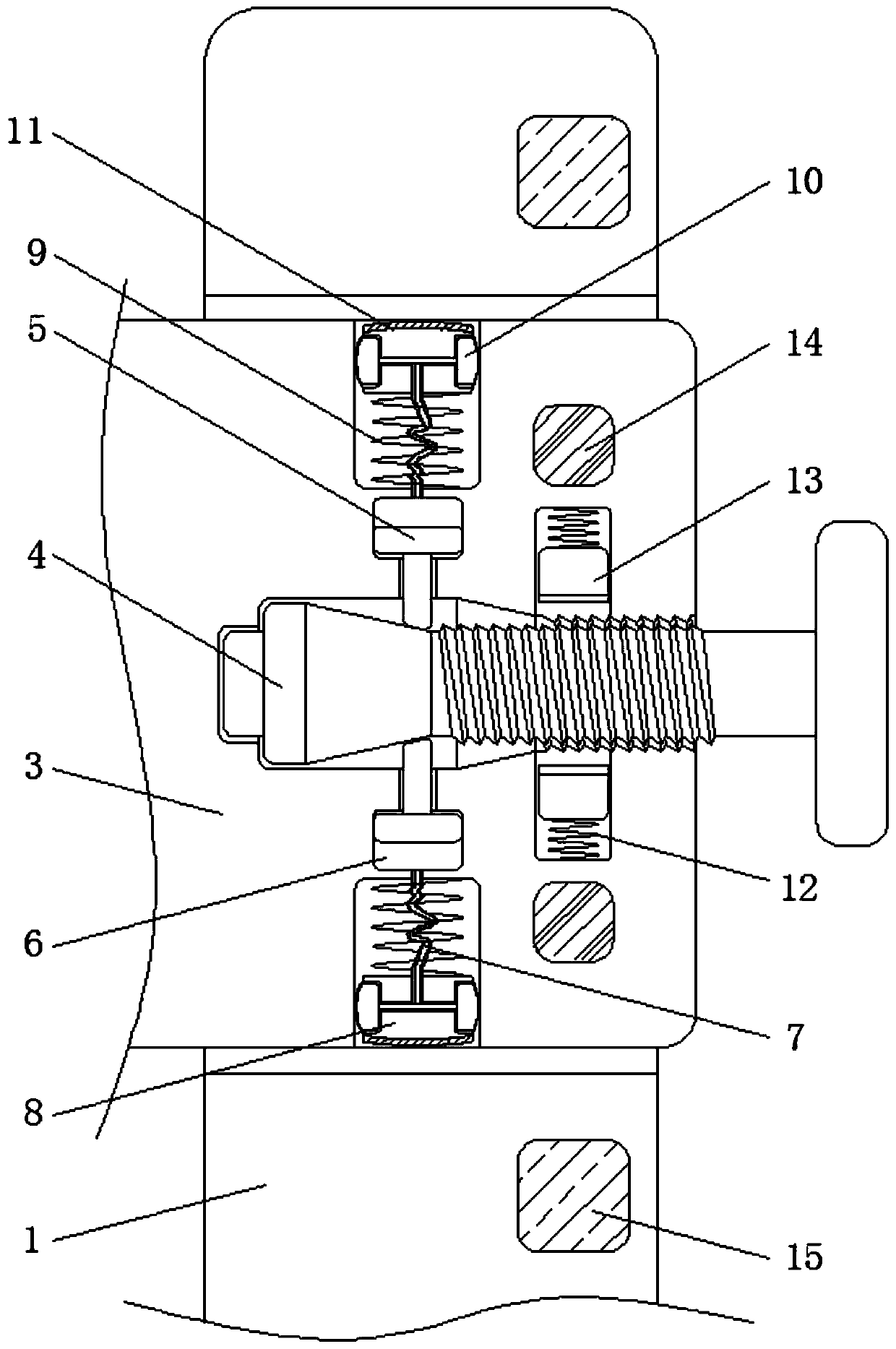 Woven fabric cleaning and drying device