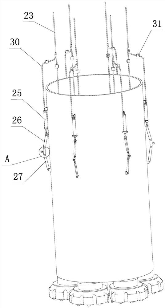 Cluster-guided down-the-hole hammer drilling tool