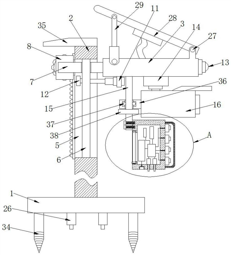 Intelligent garden environment monitoring equipment