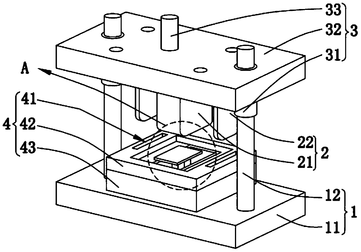 Stamping metal casting mold