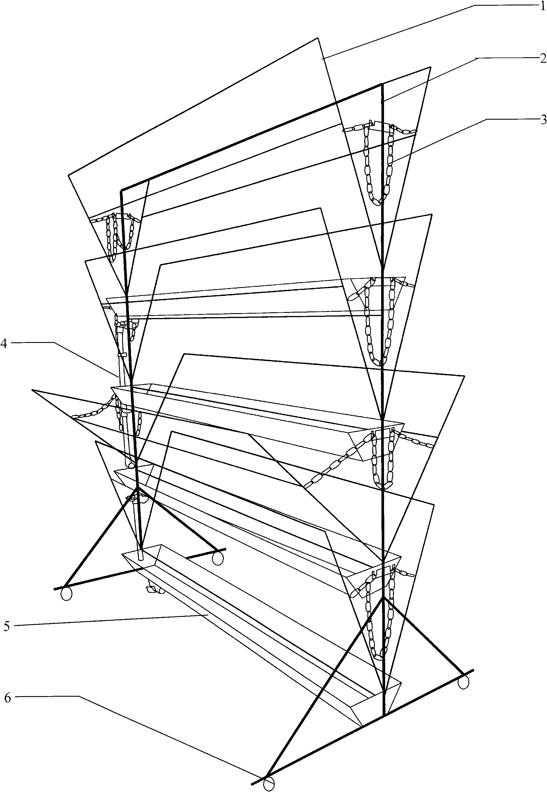 Postharvest pretreatment method and postharvest pretreatment device for fresh orchidaceae cutflowers