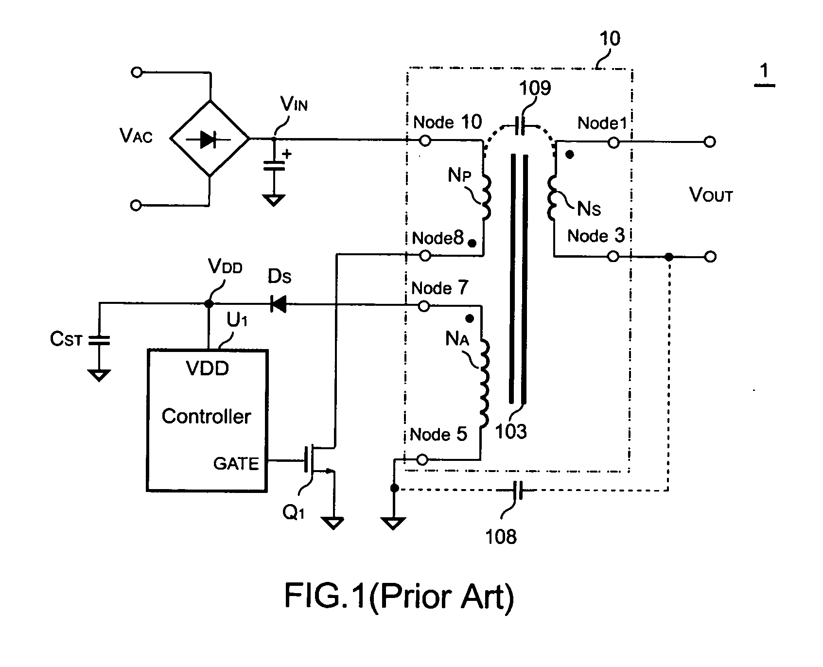 Energy transfer apparatus for reducing conductivity electromagnetic interference and manufacturing method thereof