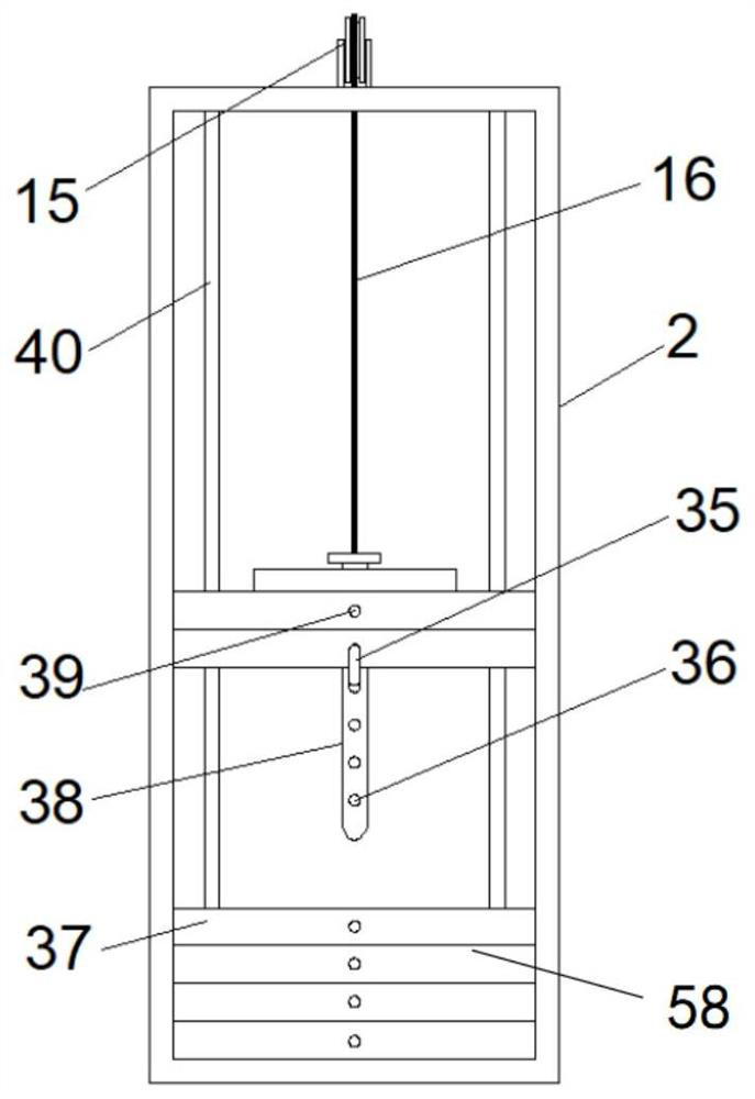 A leg exercise device for physical education and training