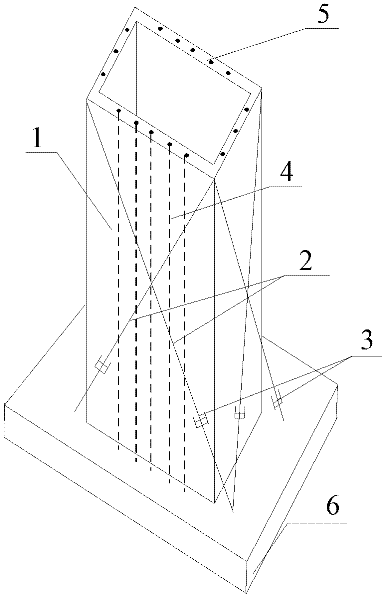 Two-way swinging cylinder earthquake-resistance structure