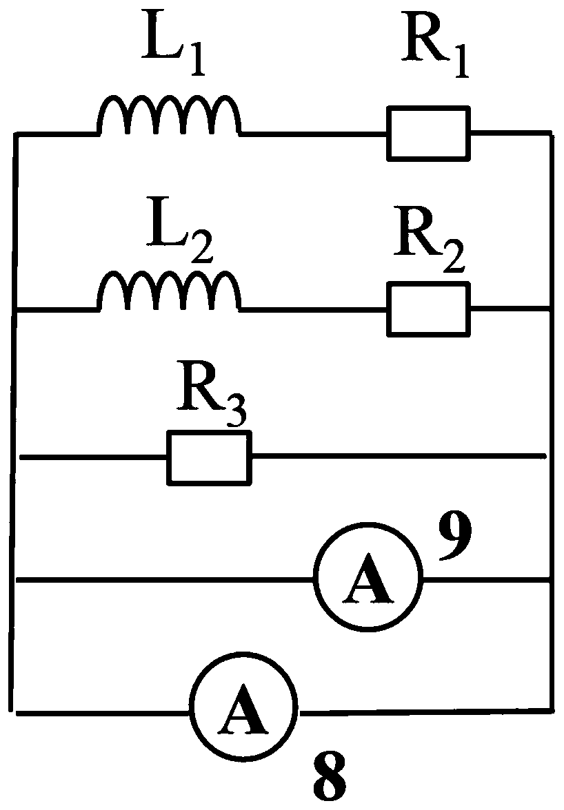 Shielding current eliminating device for high-temperature superconducting coil