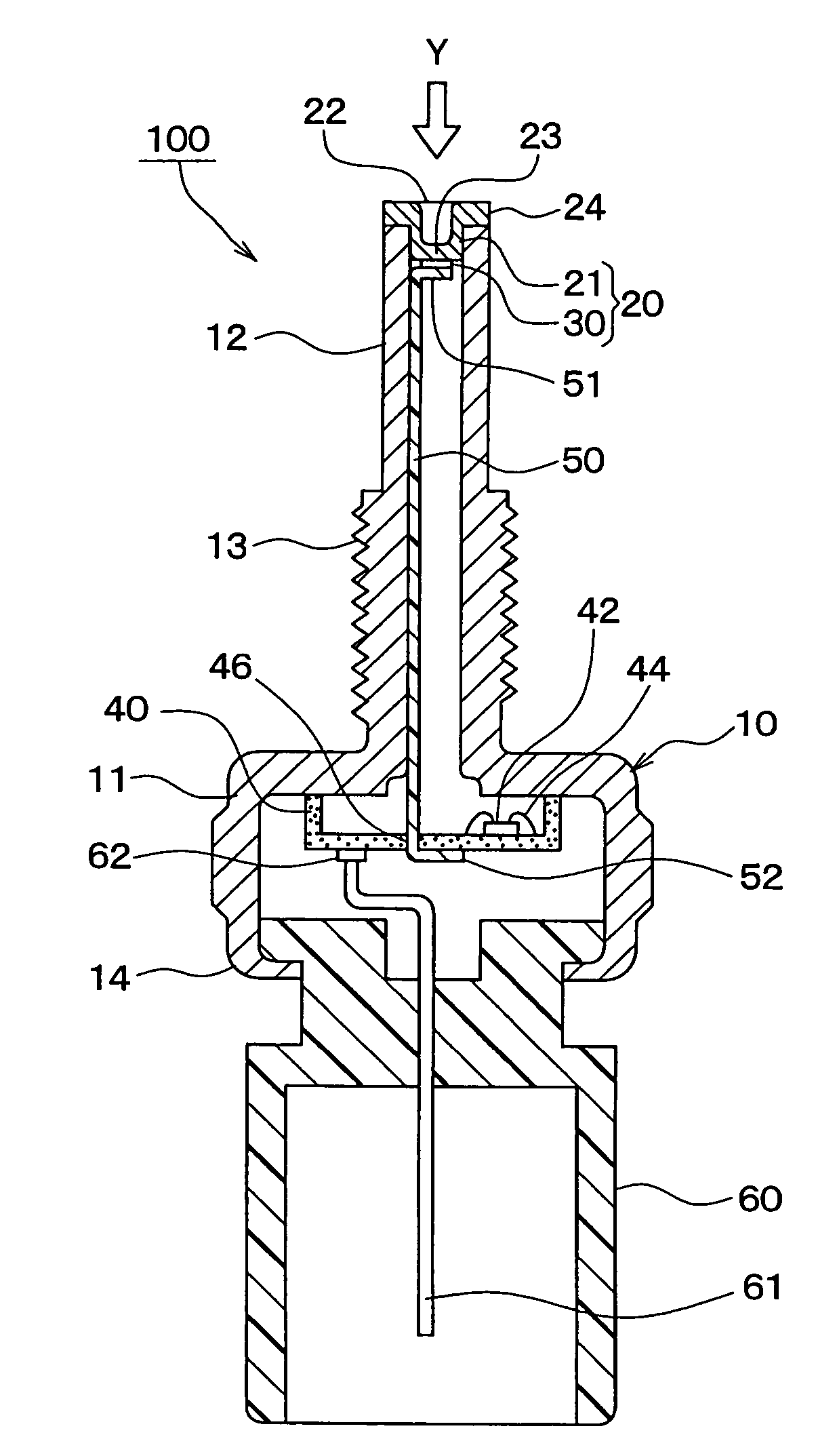 Pressure detecting apparatus