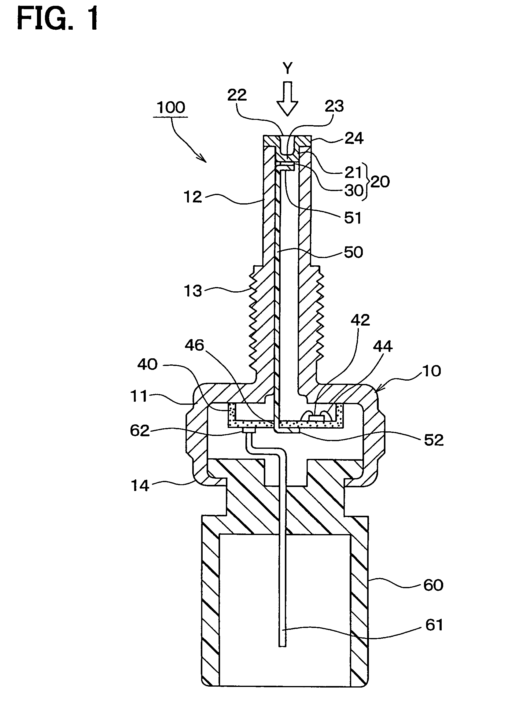 Pressure detecting apparatus