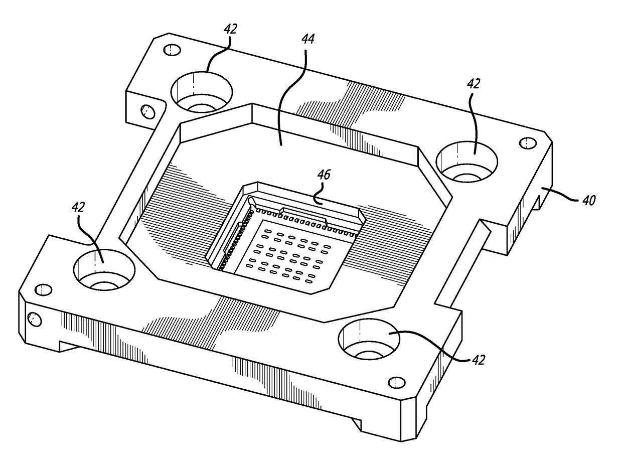 Link socket sliding mount with preload