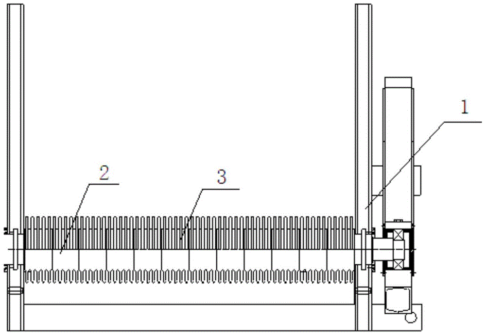 Oval poking wheel sieve mechanism