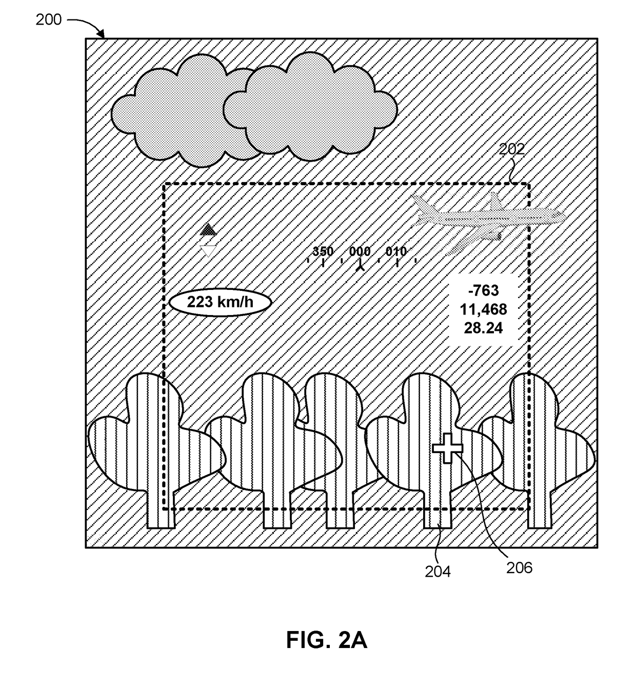 Visual perception enhancement of displayed color symbology