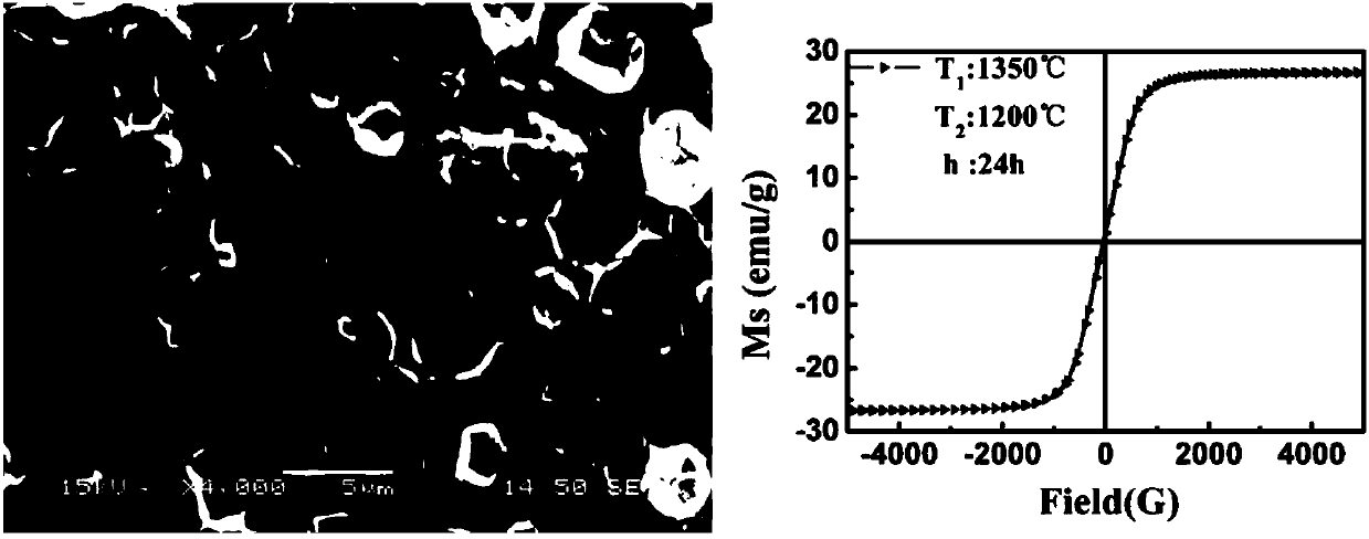 A kind of preparation method of dense small-grain yig ceramics