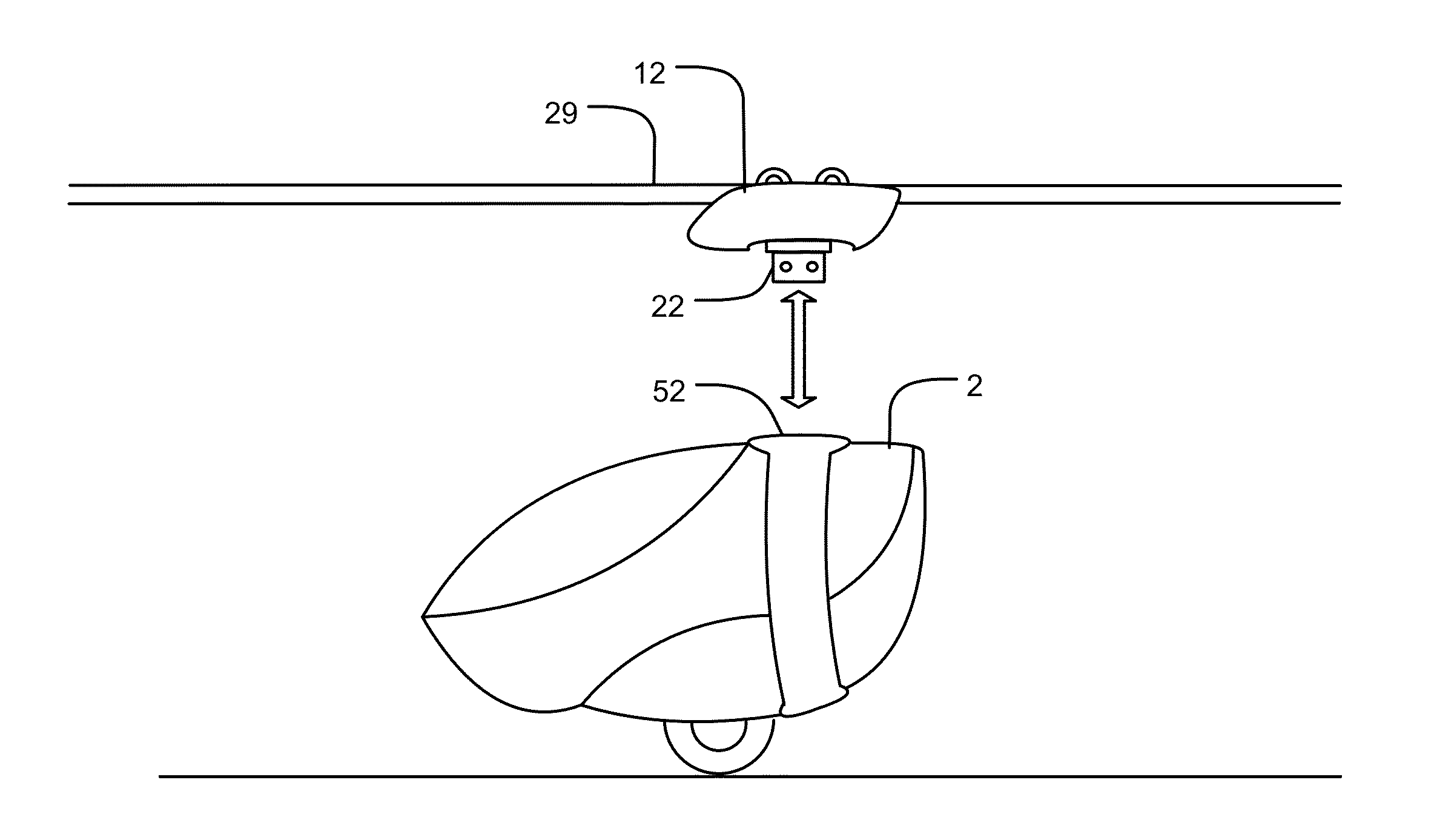 Automated vehicle conveyance apparatus transportation system