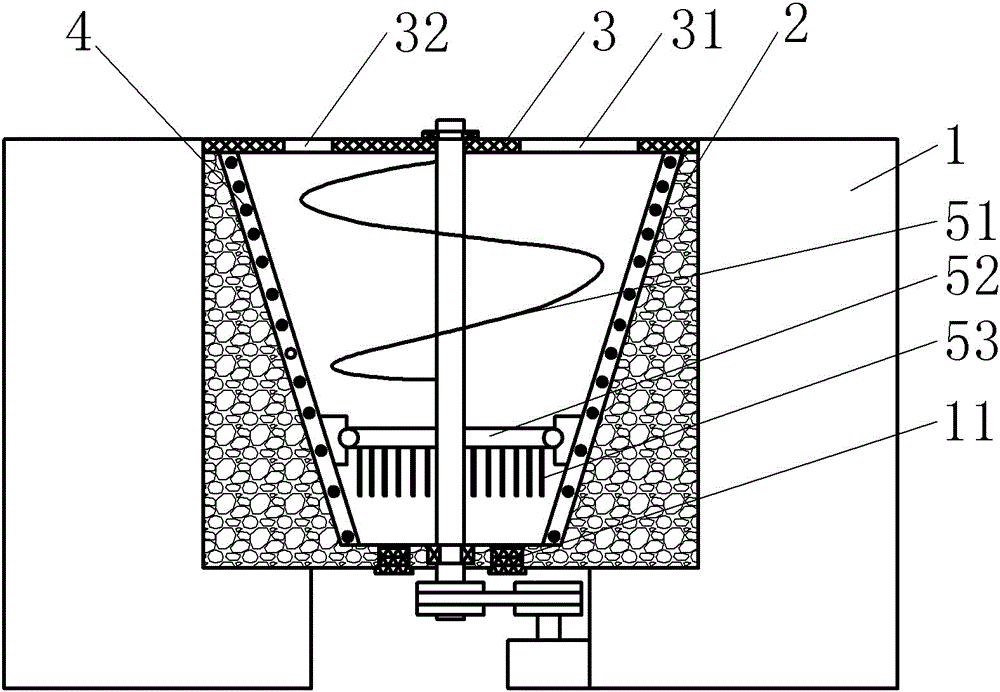 Device for producing and processing spicy hot sauce