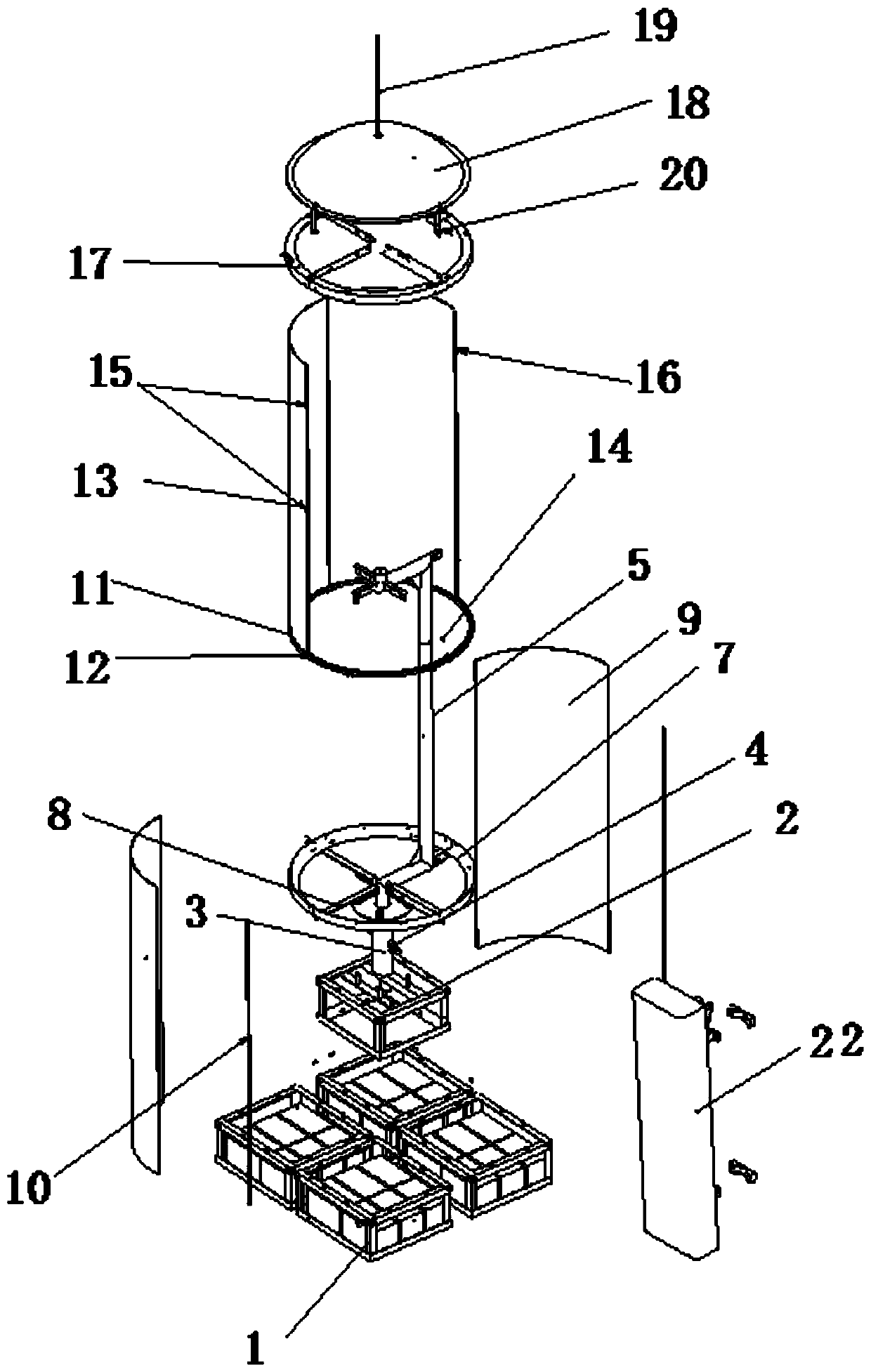 Sliding door type mechanical adjustment eccentric rotation beautifying cover