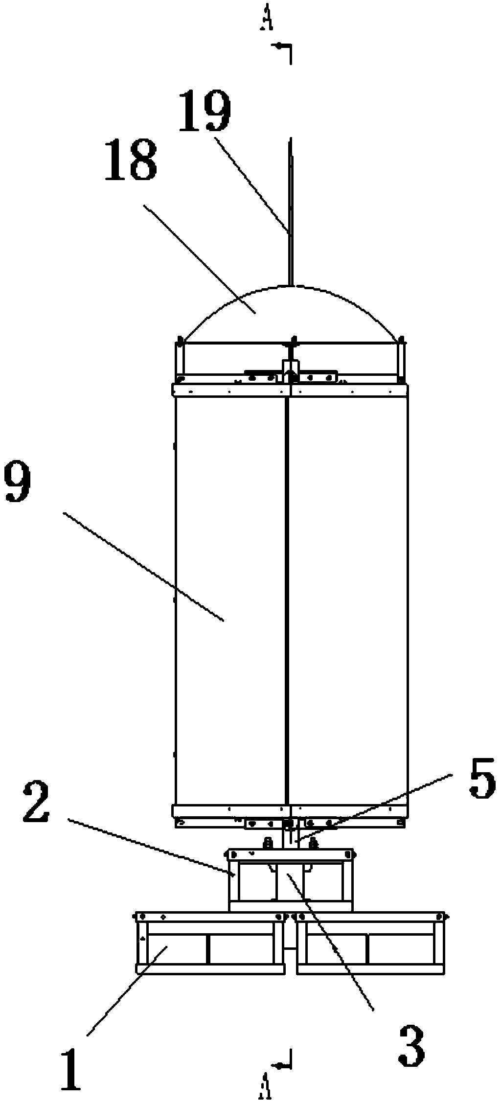 Sliding door type mechanical adjustment eccentric rotation beautifying cover