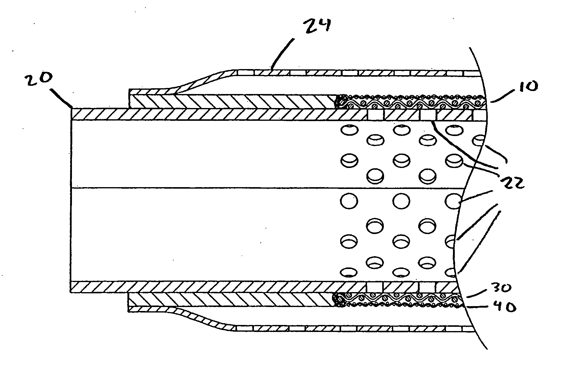 Unsintered mesh sand control screen