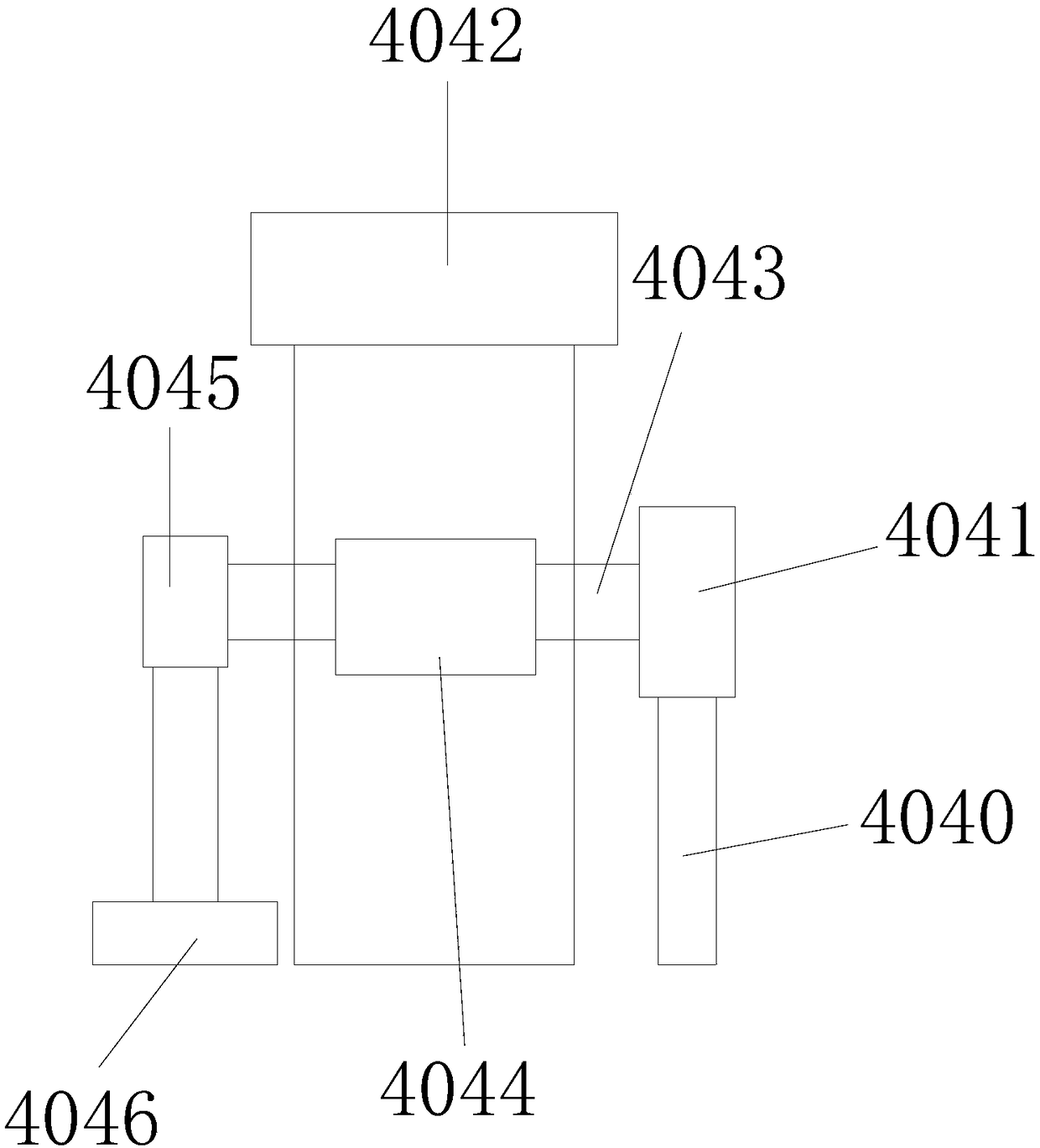 Oil injection rust prevention device for hardware block